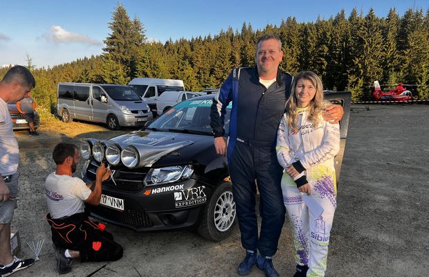 Accident în Raliul Sibiului » Copilotul, preluat de un elicopter SMURD și transportat la spital