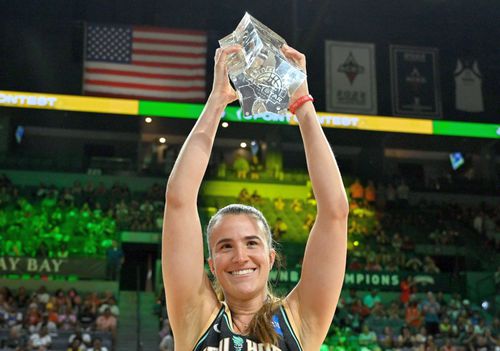 Sabrina Ionescu. 
Foto: Twitter @ WNBA