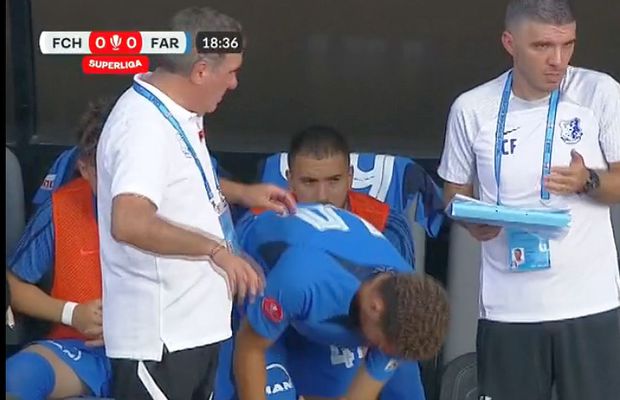 Hagi și-a pierdut titularul după numai 19 minute!