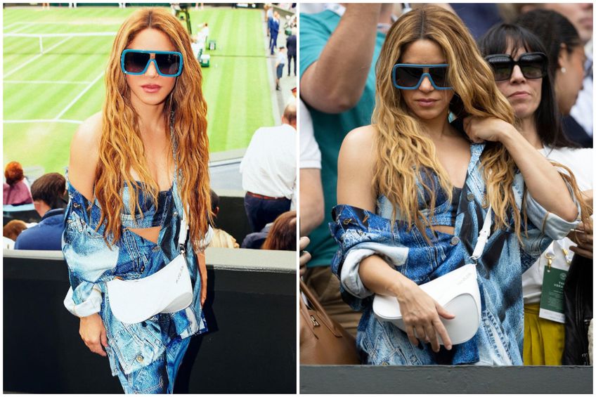 Shakira, apariție îndrăzneață la Wimbledon. Foto: Instagram