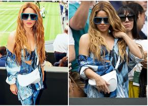Shakira, apariție îndrăzneață la Wimbledon » Artista columbiană a atras atenția tuturor