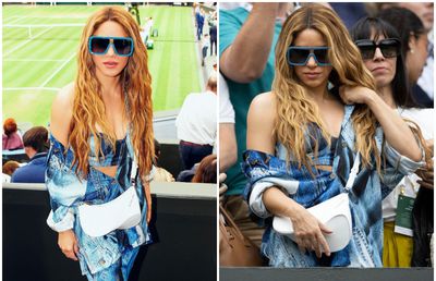Shakira, apariție îndrăzneață la Wimbledon » Artista columbiană a atras atenția tuturor
