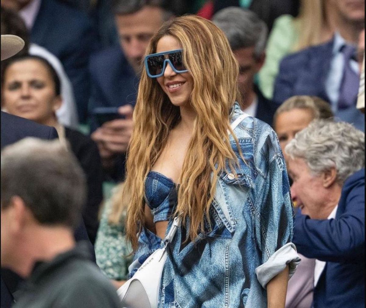 Shakira, apariție îndrăzneață la Wimbledon » Artista columbiană a atras atenția tuturor