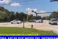 Messi a evitat un accident în ultima clipă, după ce a trecut pe roșu în Florida