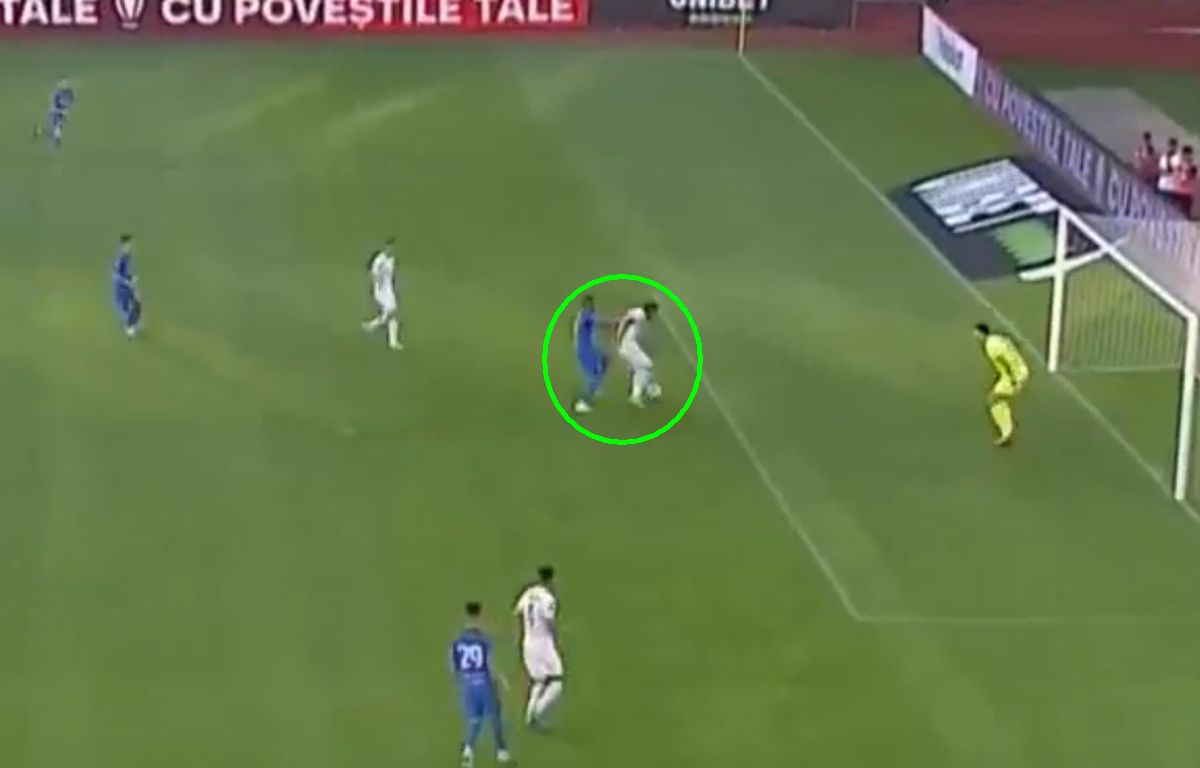 Hermannstadt - Farul, gol Grameni