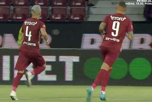 CFR Cluj - Poli Iași // foto: captură TV @ PrimaSport