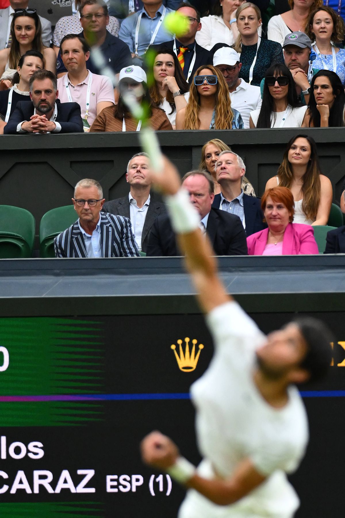 Shakira, apariție îndrăzneață la Wimbledon. Foto: Instagram