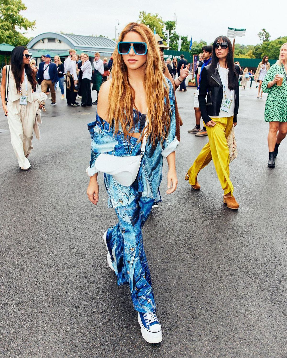 Shakira, apariție îndrăzneață la Wimbledon. Foto: Instagram