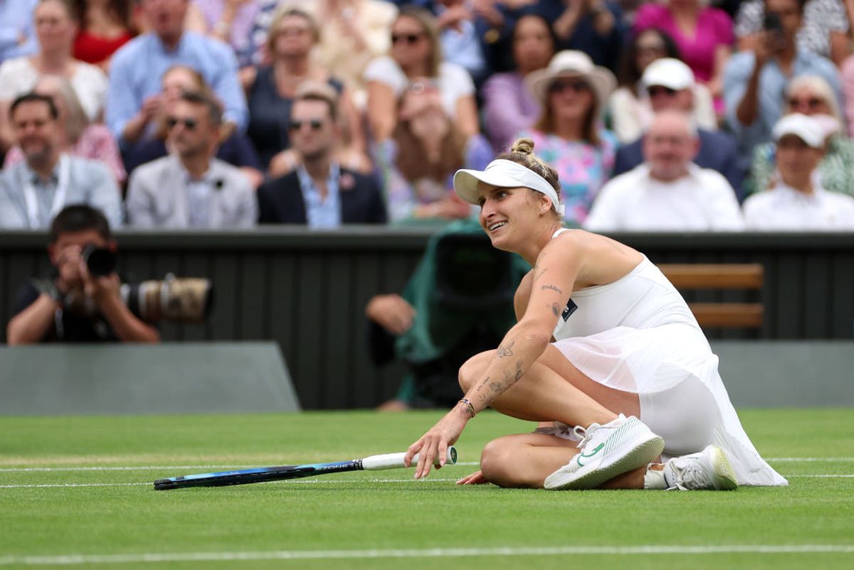 Avem o nouă campioană de Grand Slam! Vondrousova a învins-o pe Jabeur în finala de la Wimbledon! Lacrimi în ambele loje