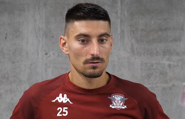 Cum s-au simțit Iulian Cristea și Răzvan Oaidă în primul meci pentru Rapid: „Atmosferă senzațională, dar sunt supărat”