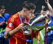 Alvaro Morata, cu cel mai important rofeu cucerit cu naționala Spaniei / Foto: Imago