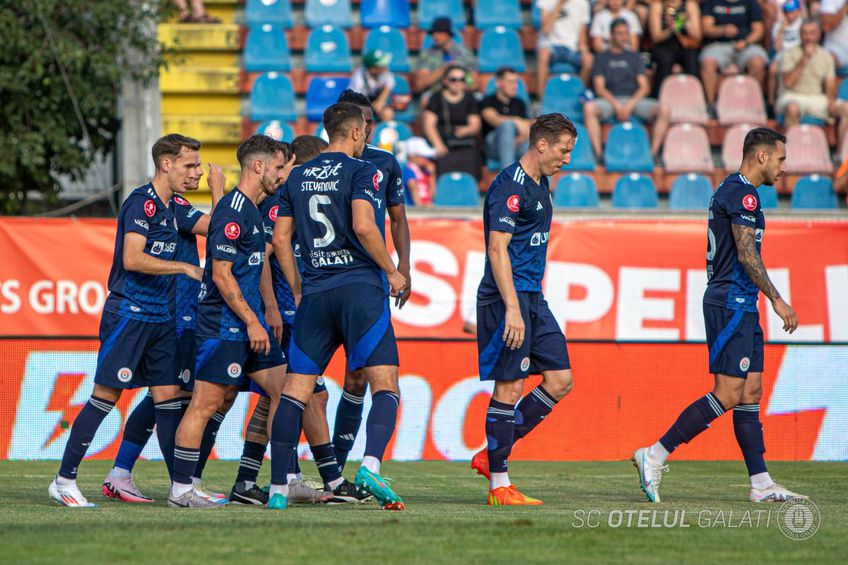 FC Botoșani - Oțelul Galați, foto: Facebook SC Oțelul Galați