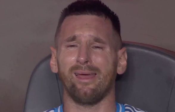 Atenție, imagini horror! » Glezna lui Messi, distrusă în finala Copa America: Leo a izbucnit în lacrimi pe bancă