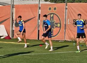 Noul transfer de la FCSB, primul antrenament în tricoul campioanei, înaintea returului cu Virtus din Liga Campionilor