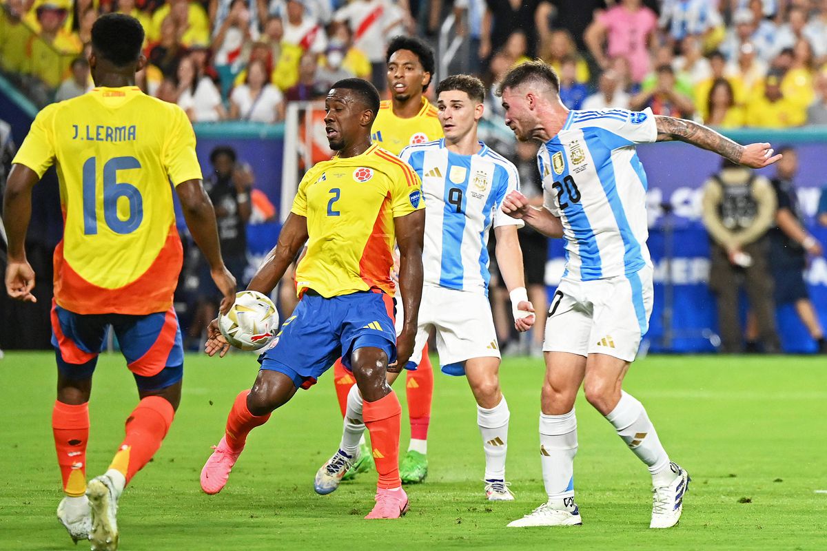 Argentina - Columbia, finala Copa America