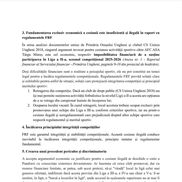 Contestația depusă de CS Păulești împotriva cesiunii dintre Unirea Ungheni și ASA Târgu Mureș 5