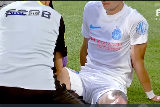 Tricourile FCSB la meciul din deplasare cu Inter d'Escaldes. FOTO: captură Antena 1