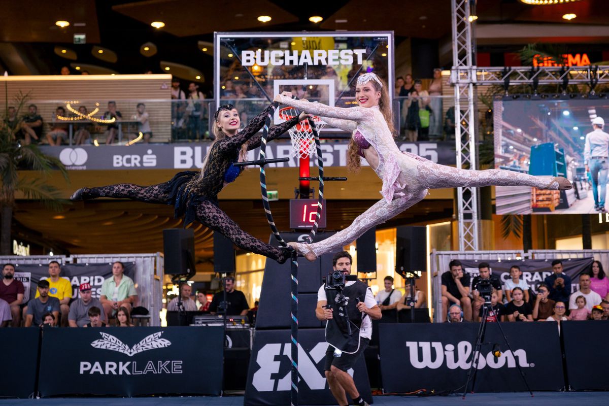 Festival de baschet 3x3 la București: 17 țări, 140 de sportivi, 20.000 de spectatori