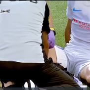 Tricourile FCSB la meciul din deplasare cu Inter d'Escaldes. FOTO: captură Antena 1