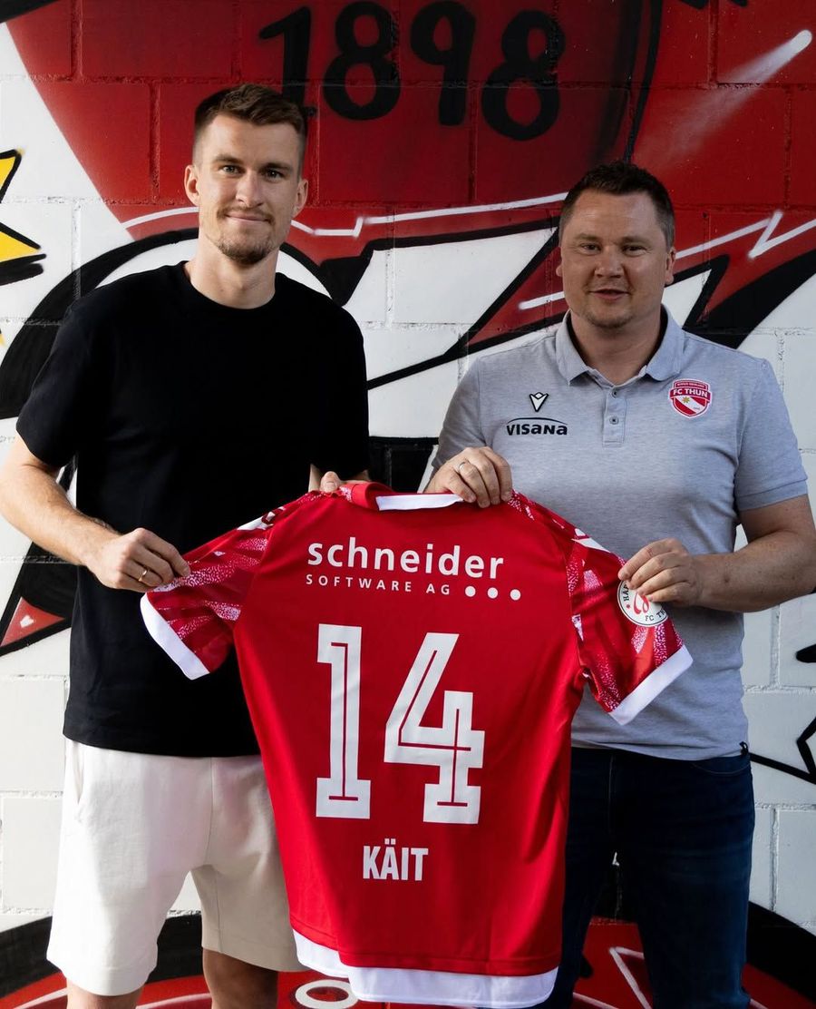 Matias Kait a fost prezentat de FC Thun // foto: Imago Images Fostul rapidist Mattias Kait a fost prezentat la noua echipă