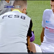 Tricourile FCSB la meciul din deplasare cu Inter d'Escaldes. FOTO: captură Antena 1