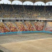 Așa arată gazonul de pe Arena Națională după festivalul Neversea Kapital din București. Foto: Andrei Crăițoiu (GSP.RO)