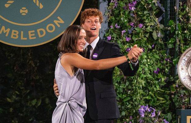 Jannik Sinner a vorbit despre dansul campionilor de la Wimbledon: „Iga mi-a zis «Hai să o facem»”