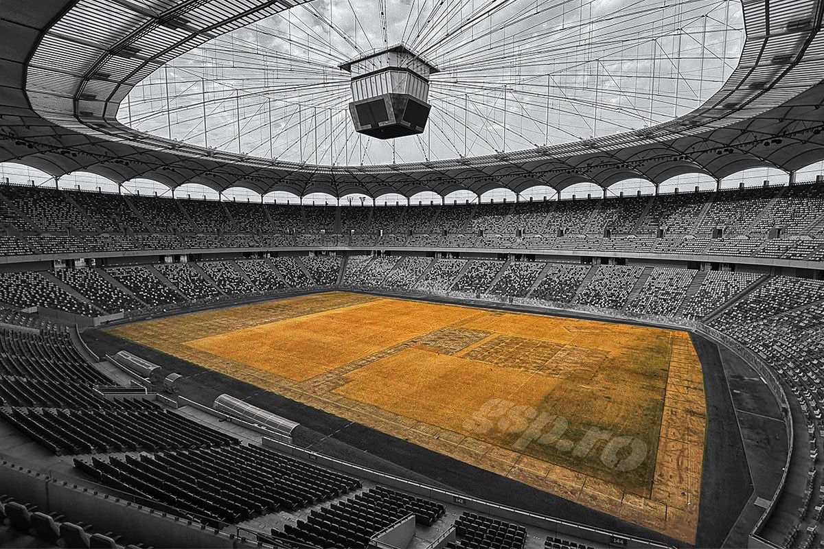 Gazon pârjolit complet! GSP a intrat pe Arena Națională după încheierea festivalului Neversea Kapital: iată imaginile + reacția Primăriei