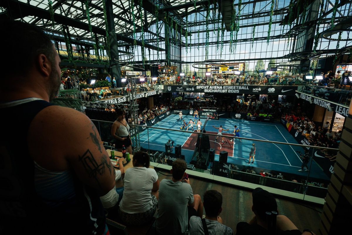 Festival de baschet 3x3 la București: 17 țări, 140 de sportivi, 20.000 de spectatori