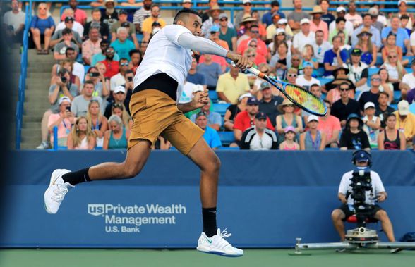 ATP CINCINNATI // VIDEO Încă un scandal. Al câtelea? Nick Kyrgios a făcut iar ravagii pe teren: „Dacă Nadal face asta, eu mă retrag din tenis!”