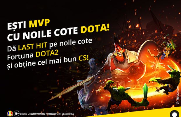 Nu rata cotele pentru cea mai tare competiție de Dota2!