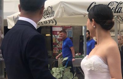 MLADA  - FCSB // VIDEO Ce s-a întâmplat, azi, la plimbarea jucătorilor prin oraș: „E de bine, ne calificăm!”