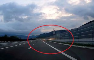 VIDEO Numai în România! A mers pe contrasens, pe autostrada Lugoj-Deva, la două ore după inaugurare!