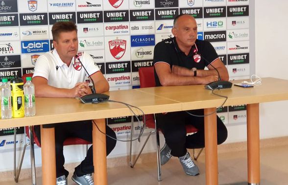 CHINDIA TÂRGOVIȘTE - DINAMO // VIDEO Dusan Uhrin, prima conferință ca antrenor la Dinamo: „Am o echipă tăcută, nu există orgolii ca la Timișoara și CFR”