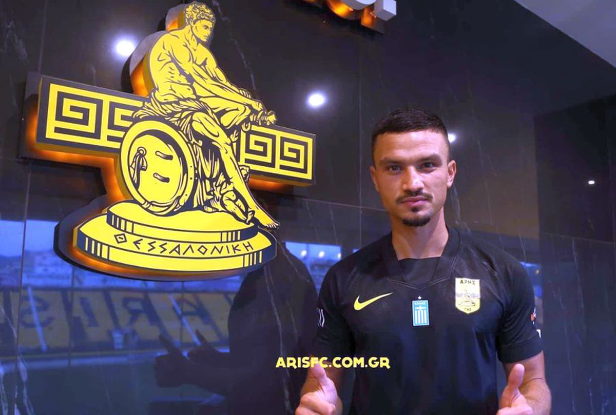 Cristi Ganea, prezentat la Aris Salonic de un campion european! Ce salariu are internaționalul român