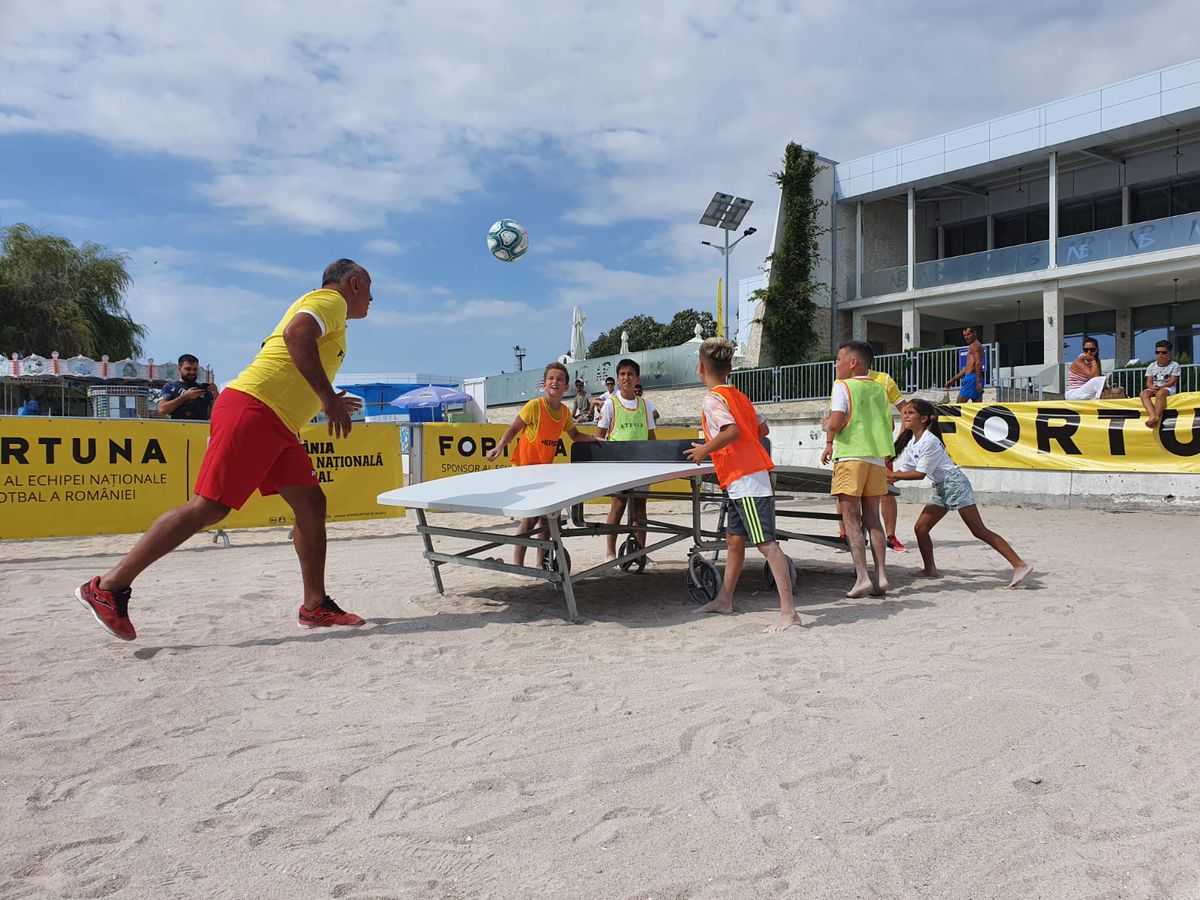 Prunea și Selymes pe litoral, la Teqball