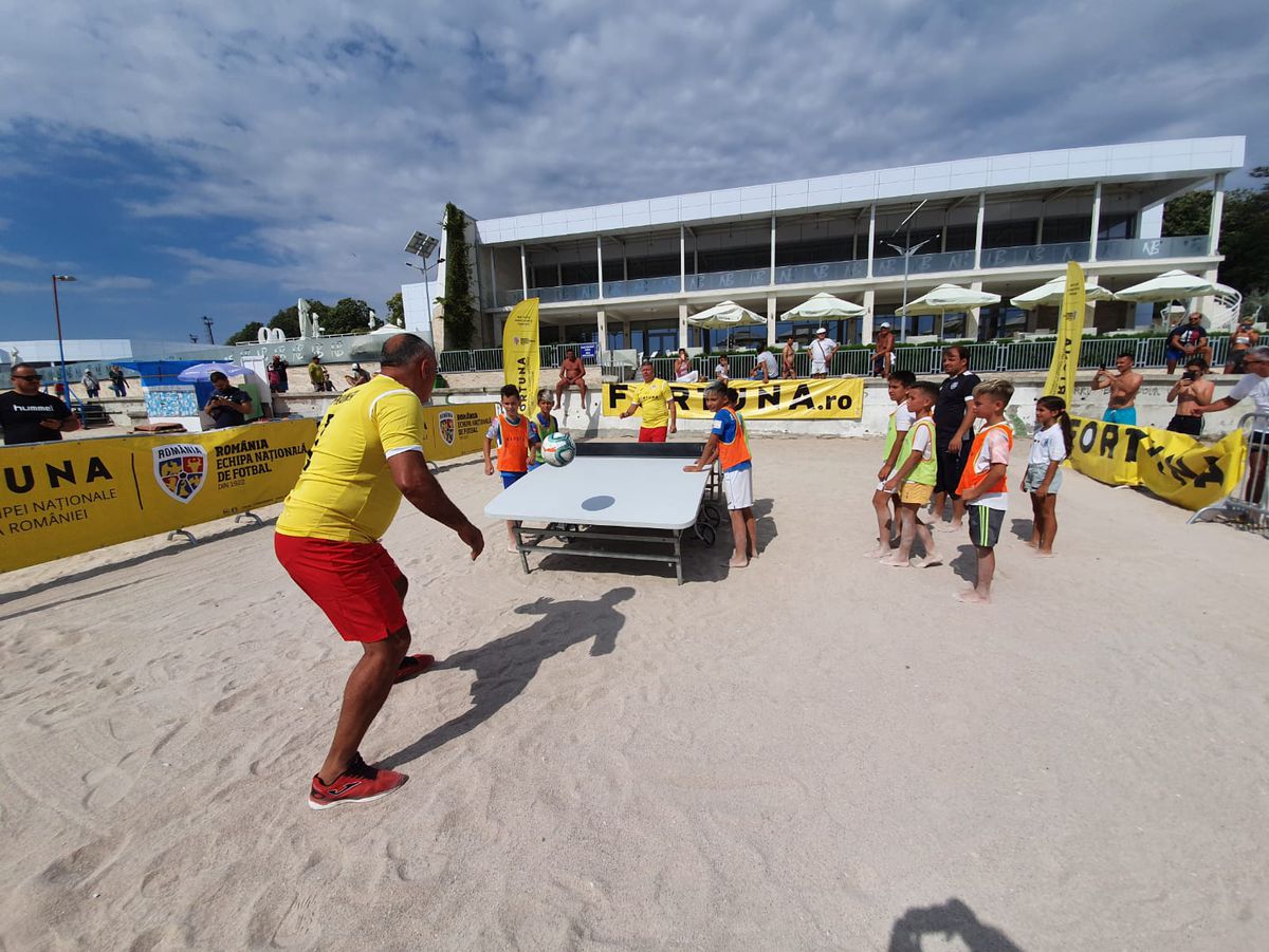 Prunea și Selymes pe litoral, la Teqball