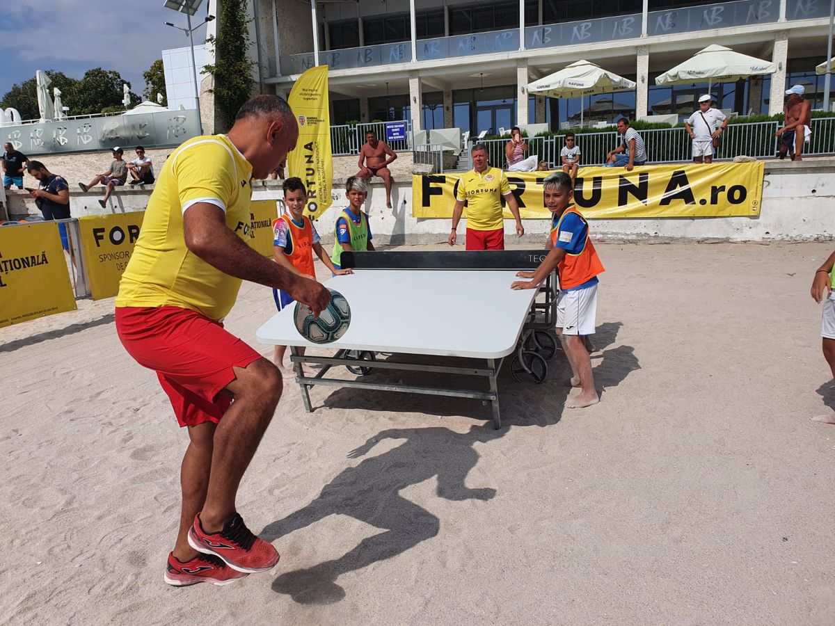 Prunea și Selymes pe litoral, la Teqball