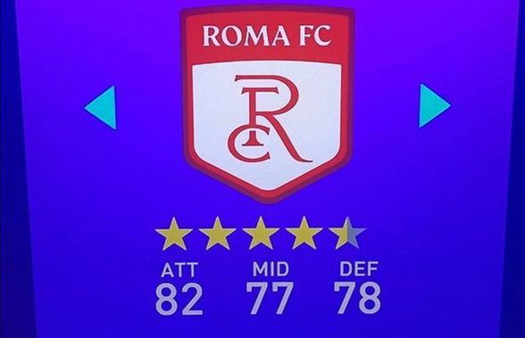 Roma a primit o siglă nouă în FIFA 21