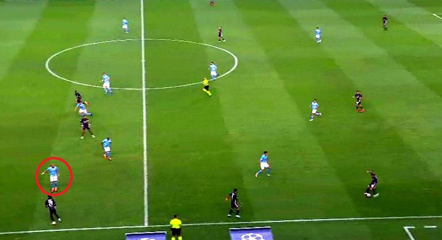 VIDEO + FOTO Kyle Walker, repriză de coșmar în Manchester City - Lyon! La un pas de autogol + gafă la golul francezilor