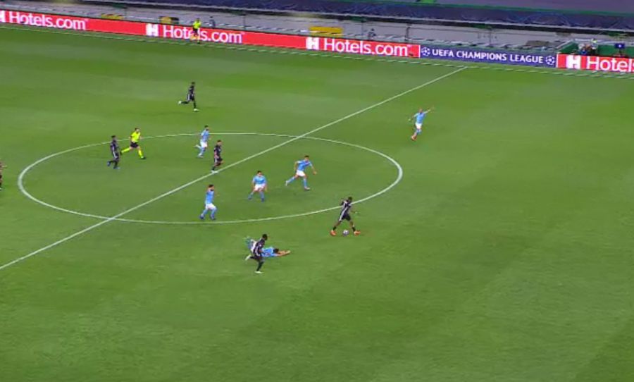 Faza golului marcat de Dembele