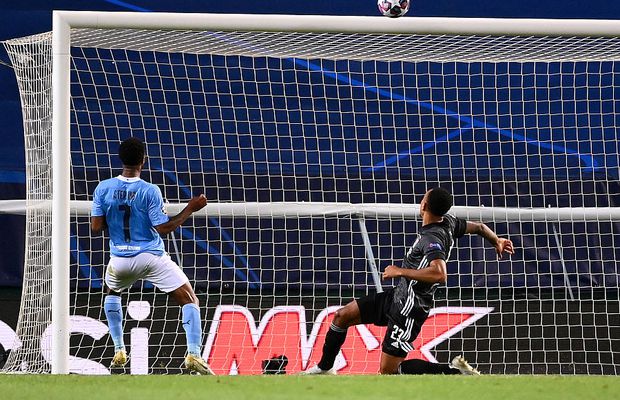 VIDEO + FOTO Raheem Sterling s-a făcut de râs! Starul lui Manchester City, ratare incredibilă înainte de golul decisiv al lui Lyon