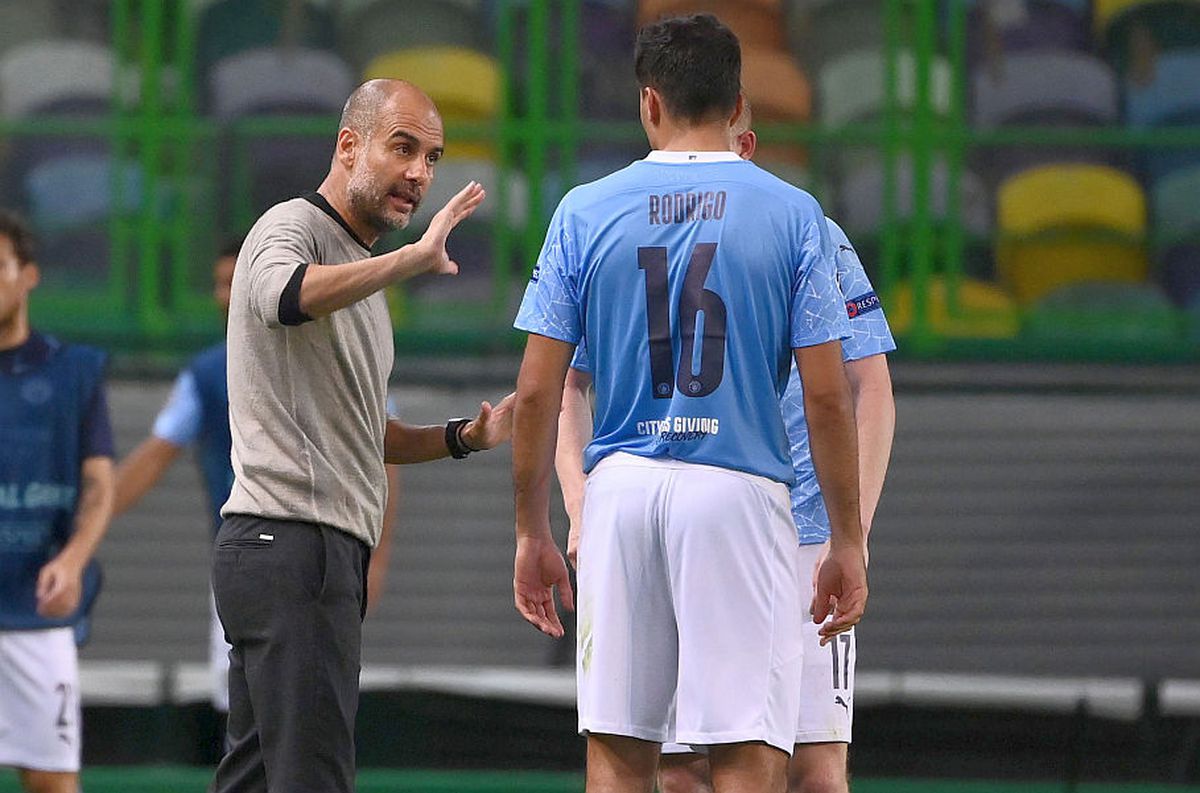 VIDEO+FOTO Guardiola pune la zid un jucător după eșecul lui Manchester City cu Lyon: „Nu poate face asemenea greșeli!”