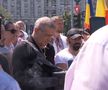 Gigi Becali - protest: 15 august 2021