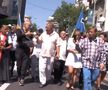 Gigi Becali - protest: 15 august 2021