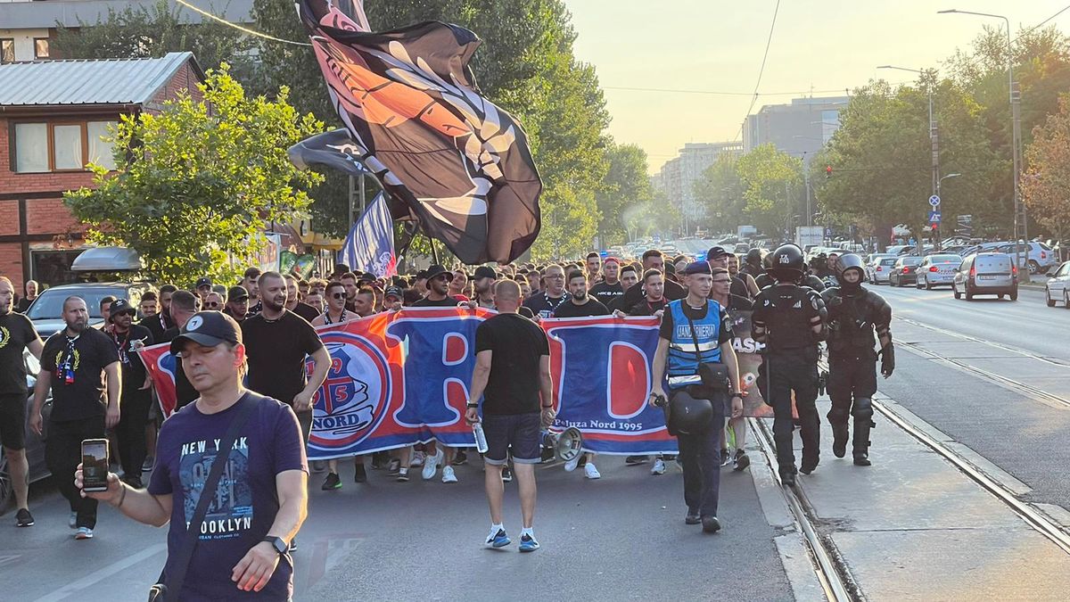 FOTO RAPID - FCSB, suporteri 15.08.2021