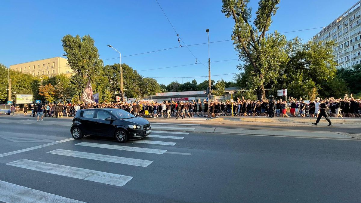 FOTO RAPID - FCSB, suporteri 15.08.2021