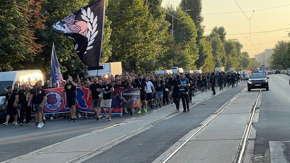 FOTO RAPID - FCSB, suporteri 15.08.2021