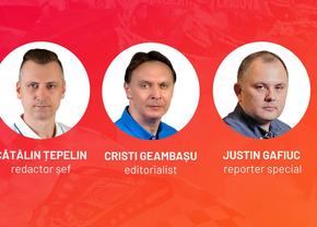 Derby-ul Rapid - FCSB, comentat live de Cătălin Țepelin, Cristian Geambașu și Justin Gafiuc