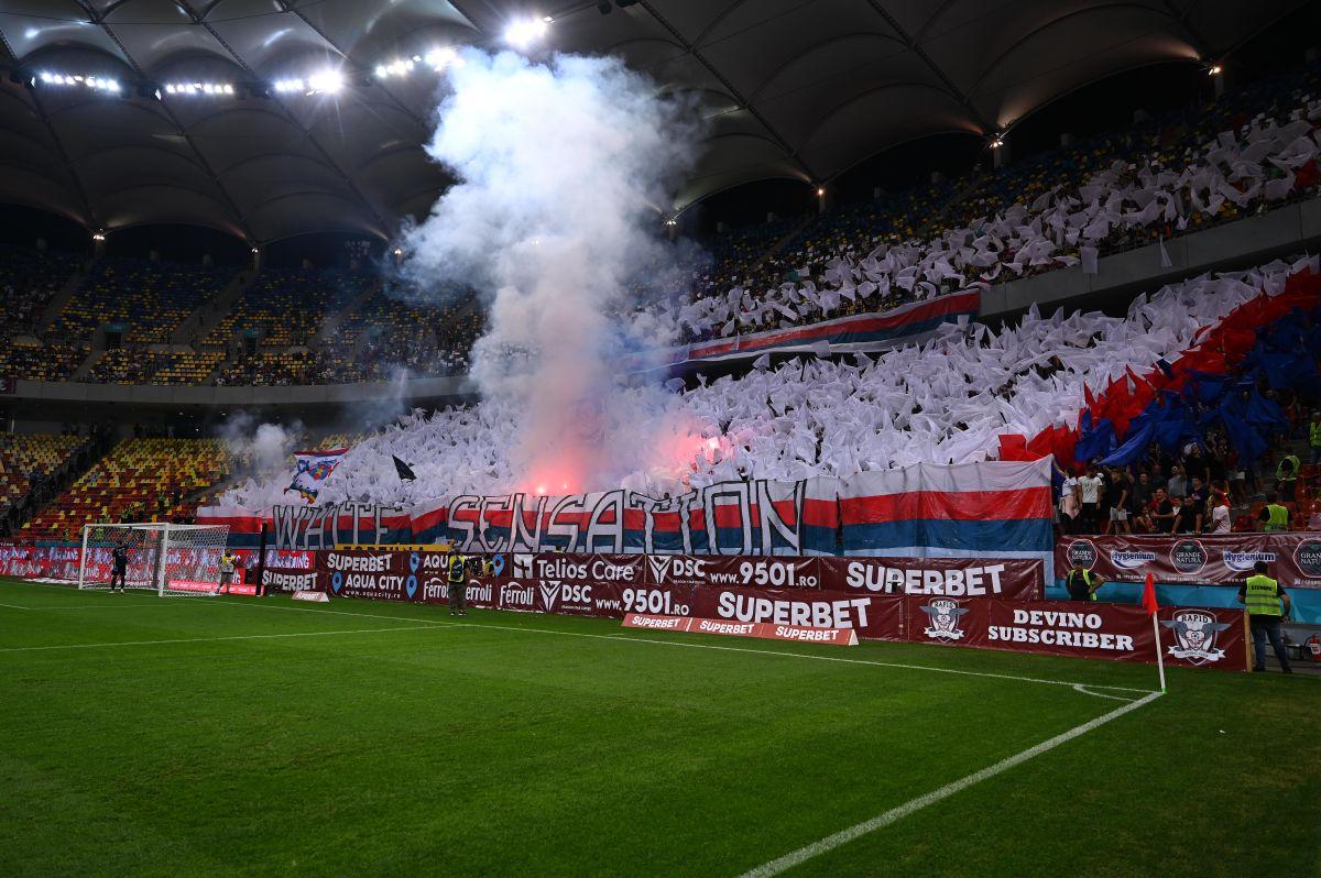 FOTO RAPID - FCSB, suporteri 15.08.2021